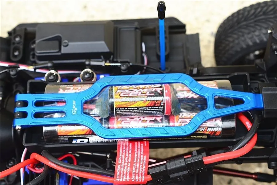 GPM Black Aluminium TRX-4 Battery Hold Down image 34074