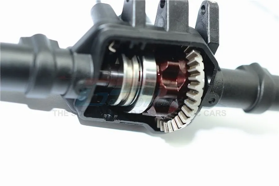 GPM Black Aluminium TRX-4 Front or Rear Differential Carrier image 34082