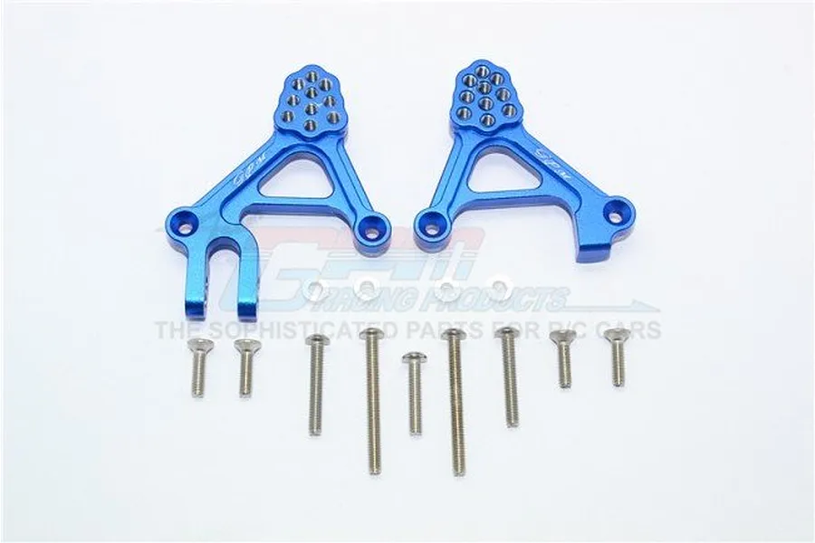 GPM Blue Aluminium TRX-4 Front Adjustable Shock Tower 2Pcs image 34137