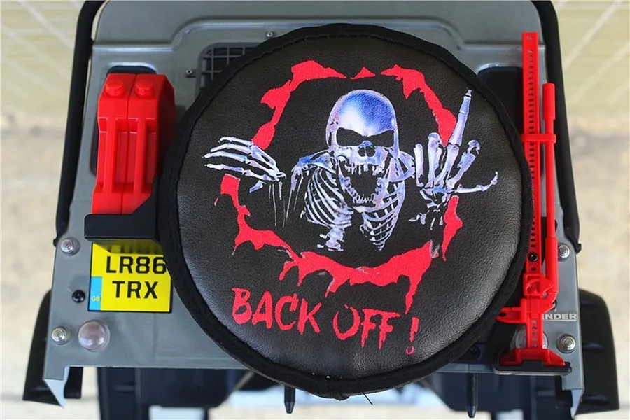 GPM 1/10 Tyre Cover for 1.9&amp;quot; Crawler Wheels - Skeleton Back Off image 34196