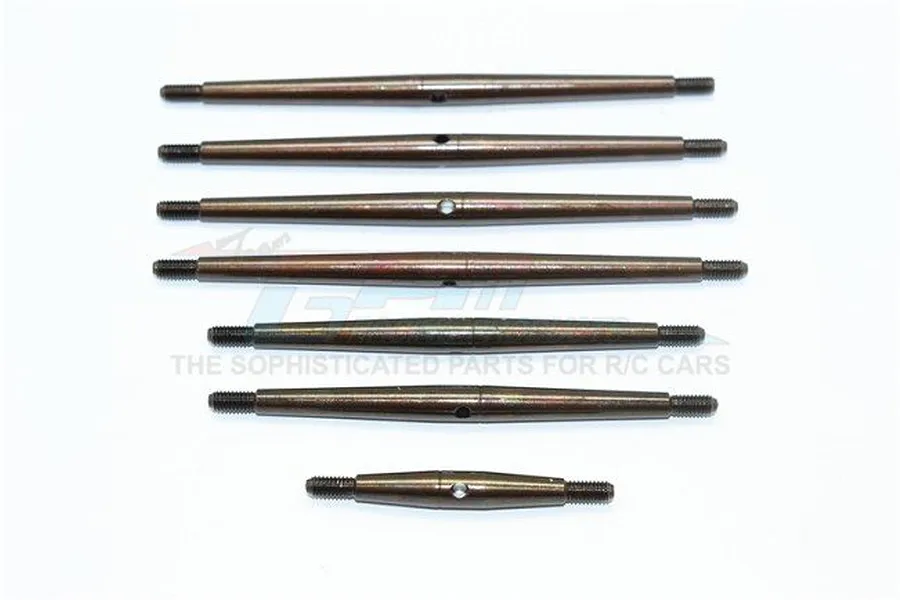 GPM Spring Steel TRX-4 Turnbuckle Set 7Pcs image 34220