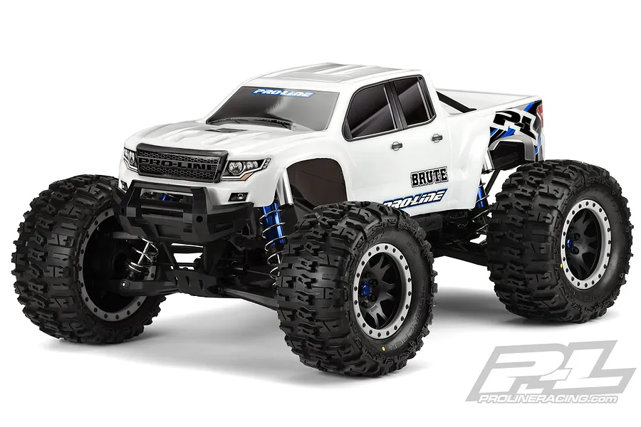 Pro-Line 1/5 Traxxas X-Maxx Brute Bash Armor Pre-Cut White Painted Body Shell image 34224