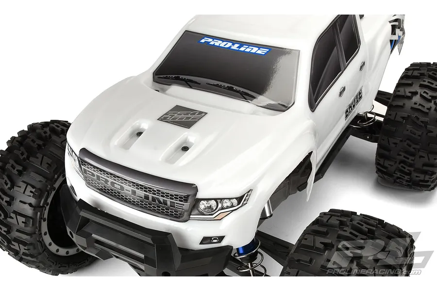 Pro-Line 1/5 Traxxas X-Maxx Brute Bash Armor Pre-Cut White Painted Body Shell image 34228
