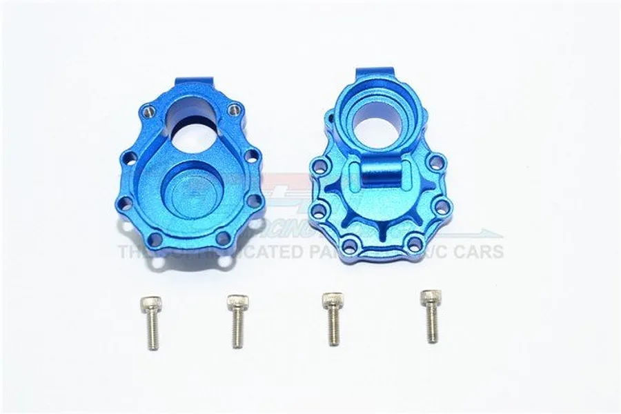 GPM Blue Aluminium TRX-4 Rear Portal Drive Housing Set 2Pcs image 34238