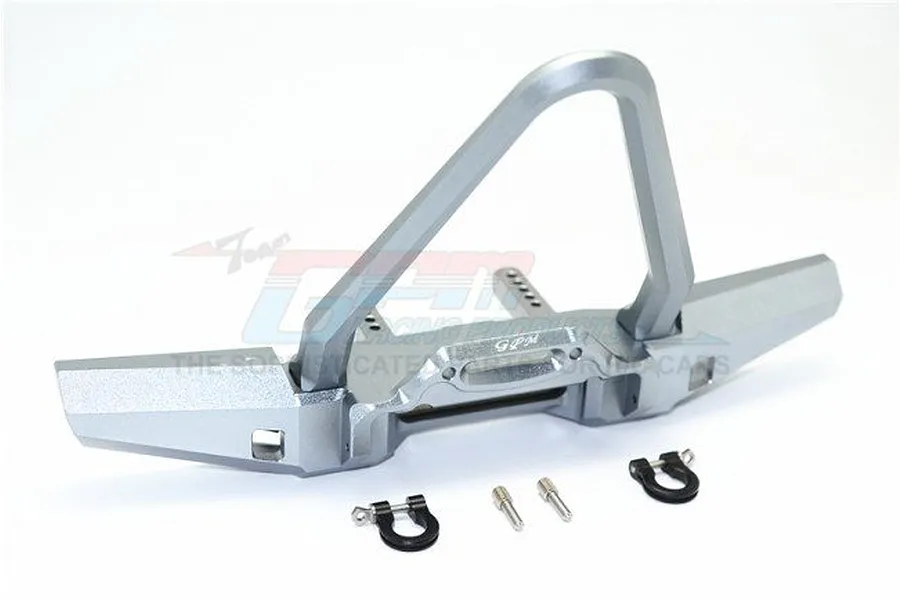 GPM Gunmetal Aluminium TRX-4 Front Bumper w/ D-Rings image 34270