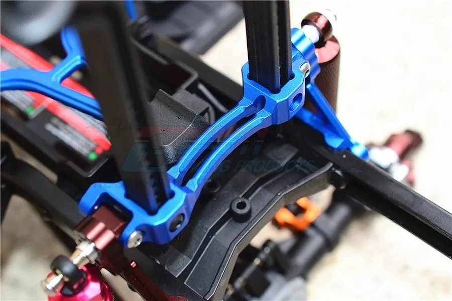 GPM Black Aluminium TRX-4 Front or Rear Body Post Mount image 34303