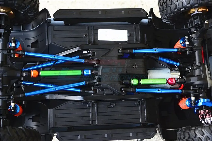 GPM Black Aluminium TRX-4 Turnbuckle Set 7Pcs image 34314