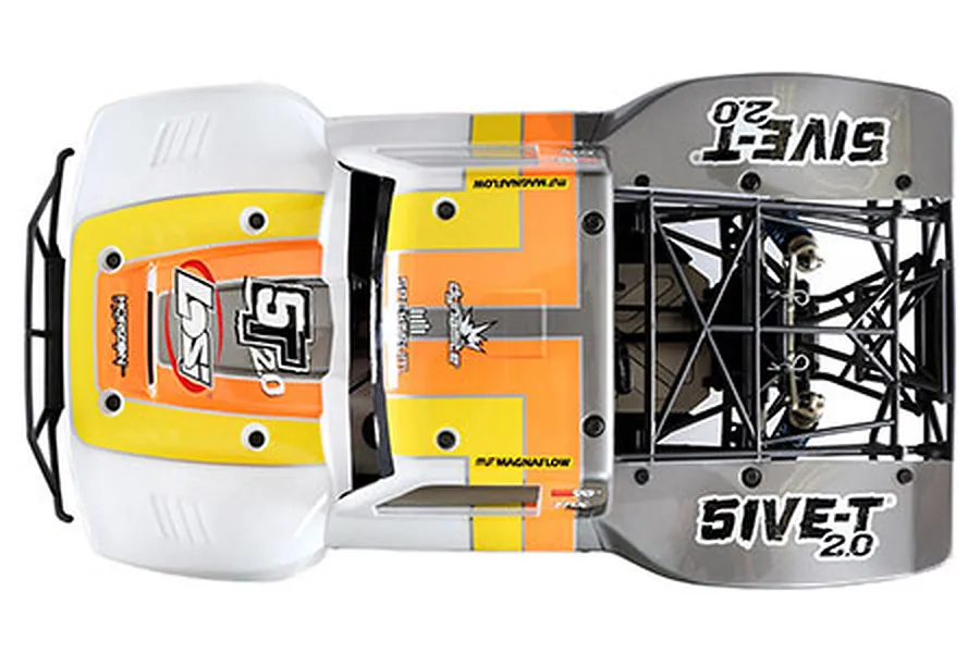 Losi 5IVE-T 2.0 4X4 RC Short Course Truck Petrol 4WD 1/5 Scale BND - Orange image 34344