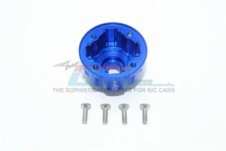 GPM Blue Aluminium E-Revo 2.0 Front or Rear Differential Case image 34358