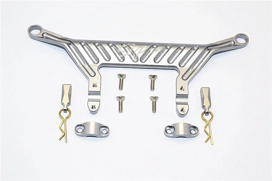 GPM Gunmetal Aluminium Axial Bomber Battery Hold Down Kit image 34381