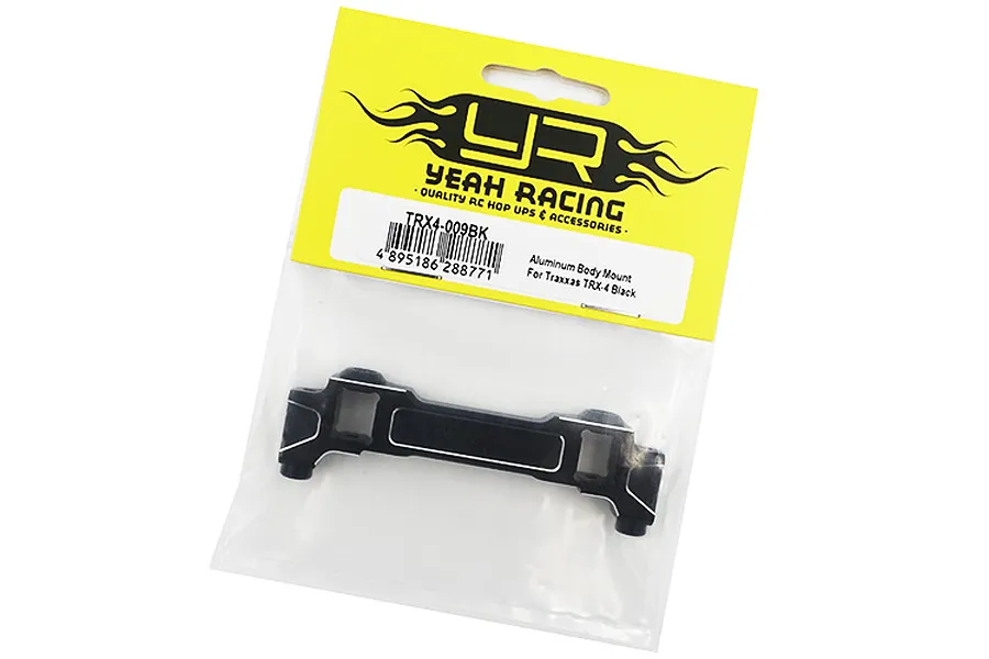 Yeah Racing Black Aluminium TRX-4 Front &amp;amp; Rear Body Post Mount image 34432