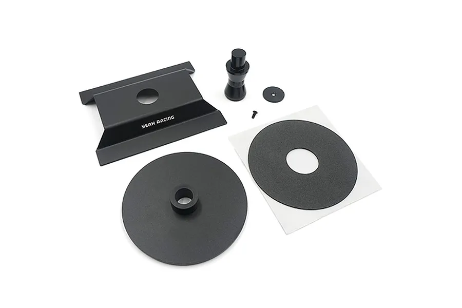 Yeah Racing Black Aluminium 1/10 Car Stand image 34438