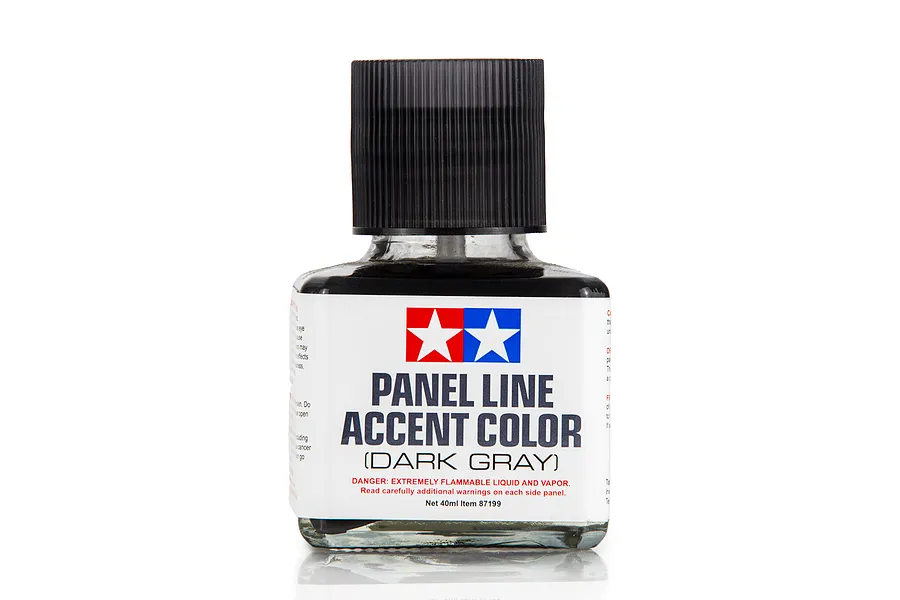 Tamiya Panel Line Accent Color Dark Grey 40ml image 34514