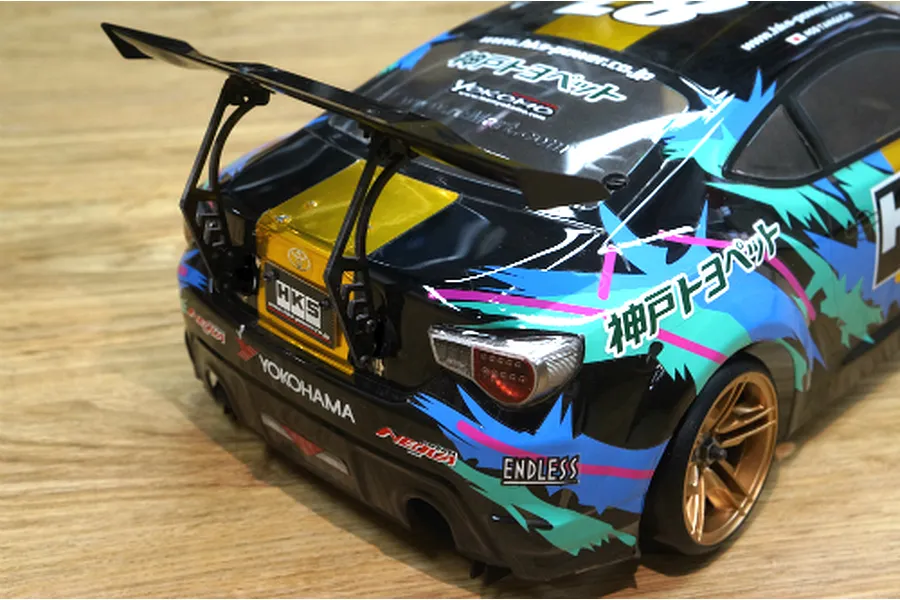 Yeah Racing 1/10 Plastic Wings w/ Carbon Mounts image 34538