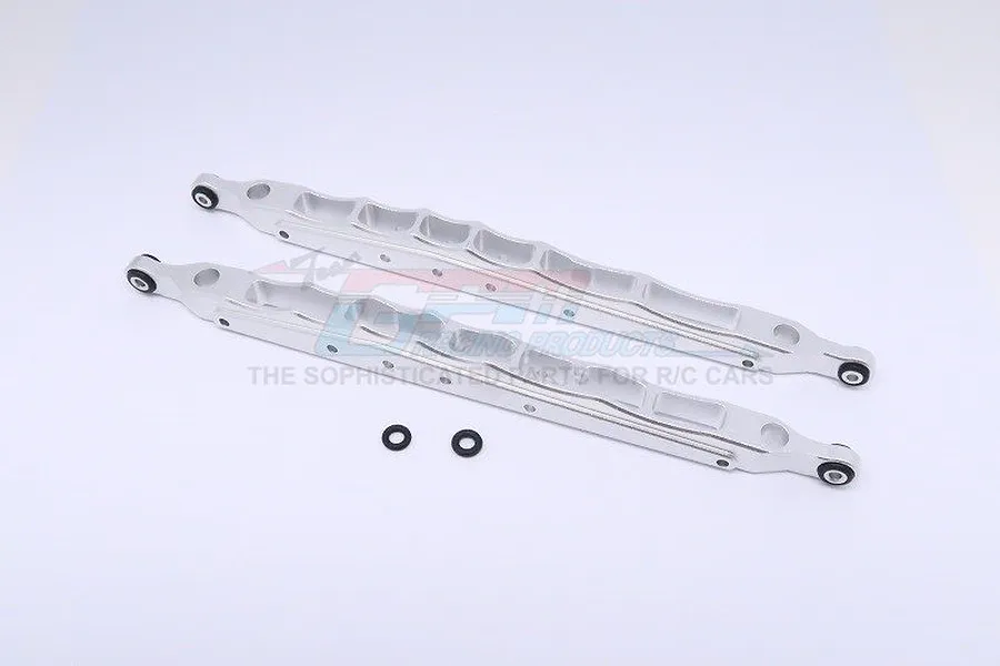 GPM Aluminium Rear Lower Suspension Links 2Pcs - Silver image 34574