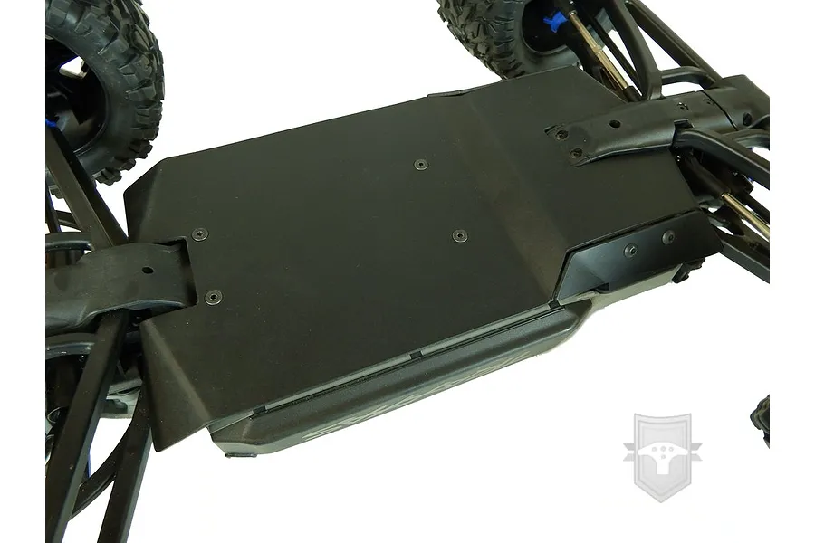 T-Bone Racing Black Traxxas E-Revo VXL 2.0 Chassis Skid Plate Set image 34633