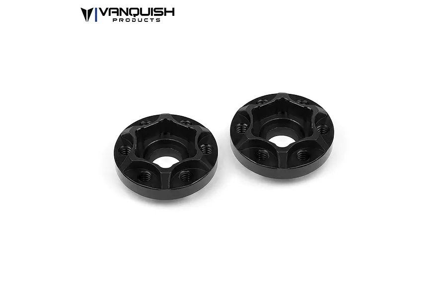 Vanquish Black Aluminium SLW 225 Wheel Hex Hub 2Pcs image 34644