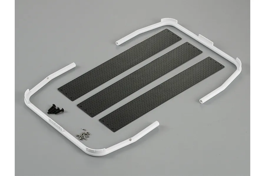 Killerbody 1/10 Toyota Land Cruiser Stainless Steel &amp;amp; ABS Bed Roof Roll Cage image 34647