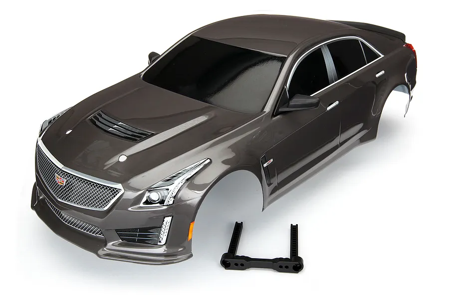Traxxas 1/10 Silver Cadillac CTS-V Painted Body Shell image 34683
