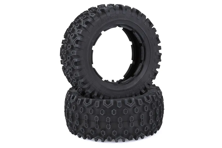 GRP 4.7/5.5&amp;quot; 5IVE-T CROSS (S3 Medium Compound) Tyres 2Pcs image 34723