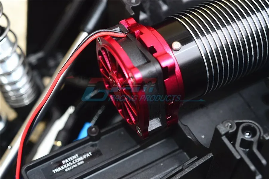 GPM UDR Gunmetal Aluminium Motor 40x40mm Cooling Fan image 34757
