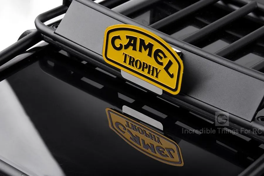 GPM TRX-4 Defender Camel Trophy Metal Plate 1Pc image 2