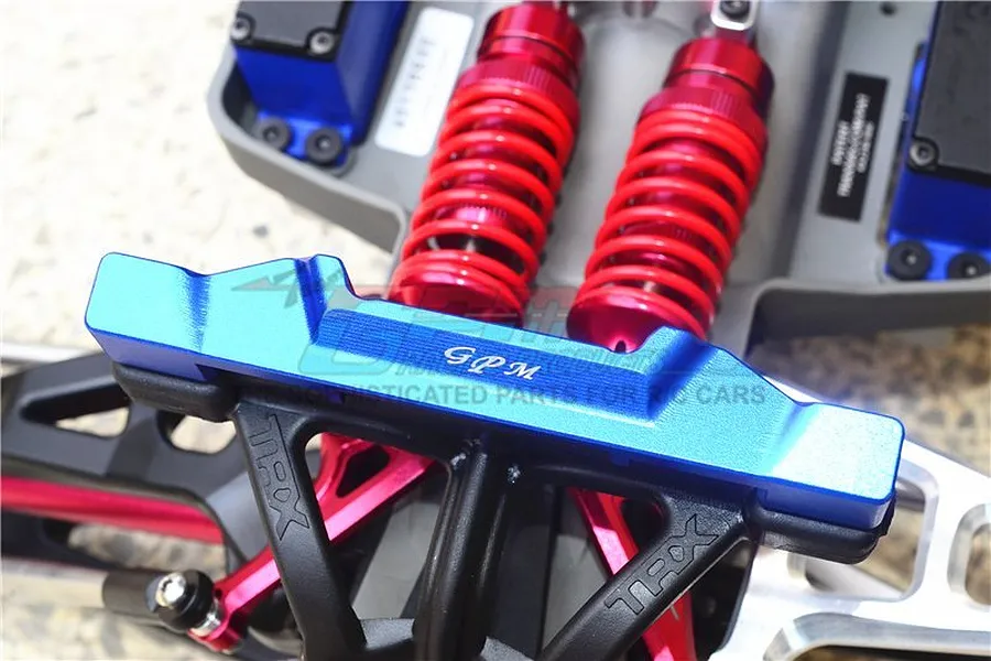 GPM Blue Aluminium E-Revo VXL 2.0 Front Body Post Mount image 34797