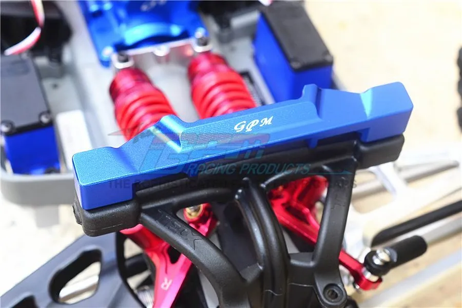 GPM Blue Aluminium E-Revo VXL 2.0 Front Body Post Mount image 34798