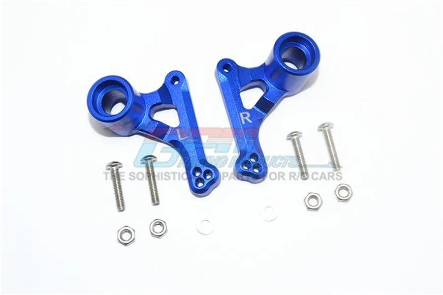 GPM Blue Aluminium E-Revo 2.0 Rear Suspension Rocker Arm 2Pcs image 34799