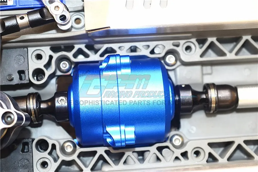 GPM Blue Aluminium Centre Gearbox Case image 2