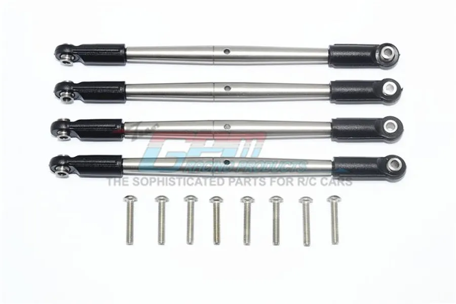 GPM Stainless Steel Front/Rear Tie Rod 4Pcs image 34811