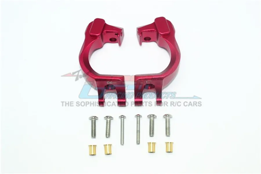 GPM Red Aluminium ARRMA GRANITE 4x4 Left &amp;amp; Right Front Hub Carriers 2Pcs image 34837