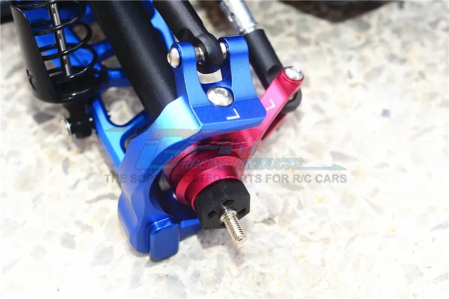 GPM Red Aluminium ARRMA GRANITE 4x4 Left &amp;amp; Right Front Hub Carriers 2Pcs image 34838