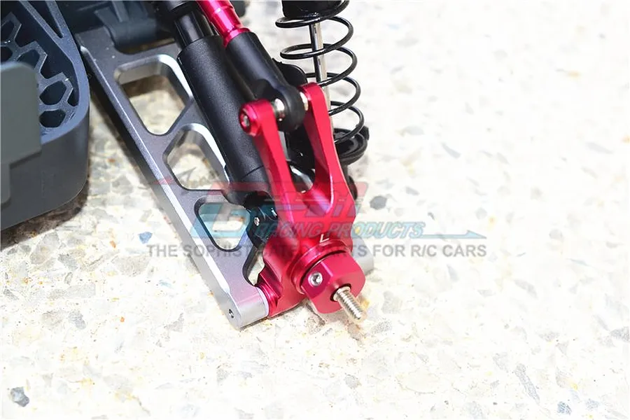 GPM Red Aluminium ARRMA GRANITE 4x4 Rear Left &amp;amp; Right Hubs 2Pcs image 34844