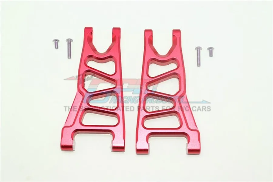 GPM Red Aluminium Front Lower Suspension Arms 2Pcs image 34848