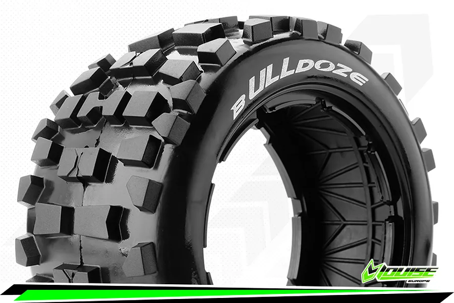 Louise 4.7/5.5&amp;quot; Baja 5B Rear B-ulldoze Tyres w/Foam 2Pcs image 34862