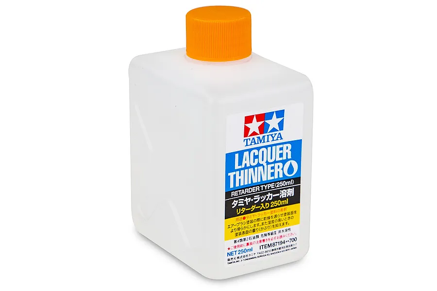 Tamiya Lacquer Thinner (Retarder Type) 250ml image 34890