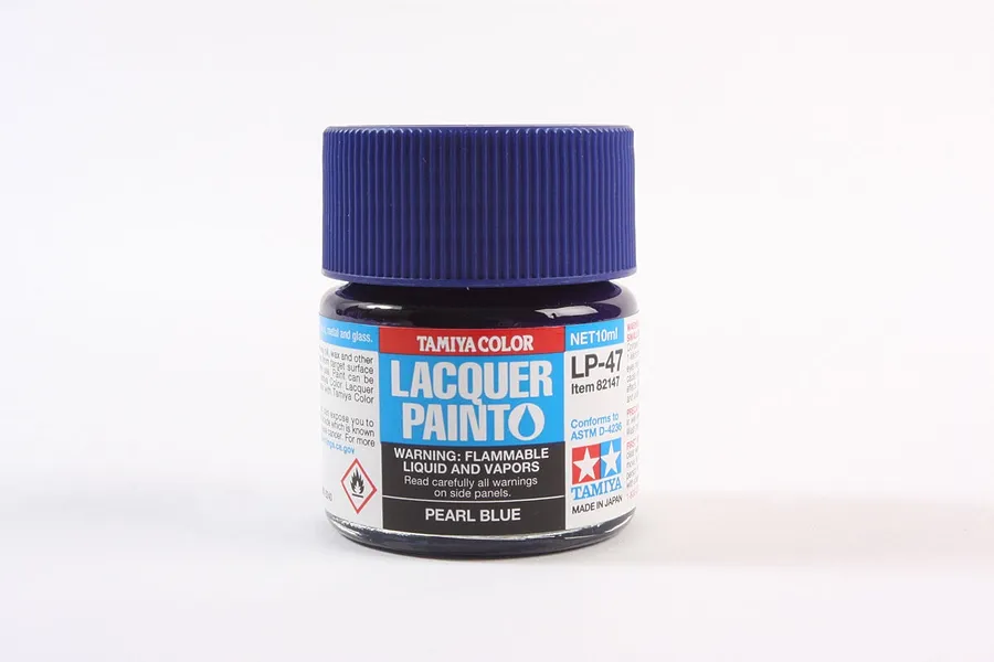 Tamiya LP-47 Pearl Blue Lacquer Paint 10ml image 34917