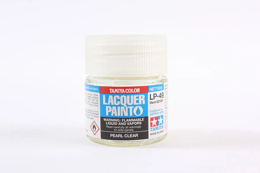 Tamiya LP-49 Pearl Clear Lacquer Paint 10ml image 34919