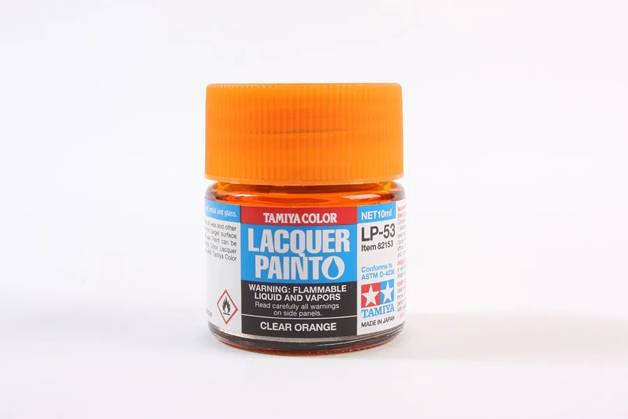 Tamiya LP-53 Clear Orange Lacquer Paint 10ml image 34923