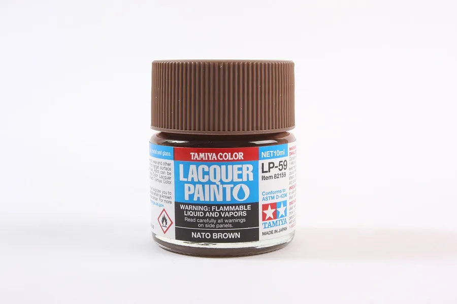 Tamiya LP-59 Nato Brown Lacquer Paint 10ml image 34929
