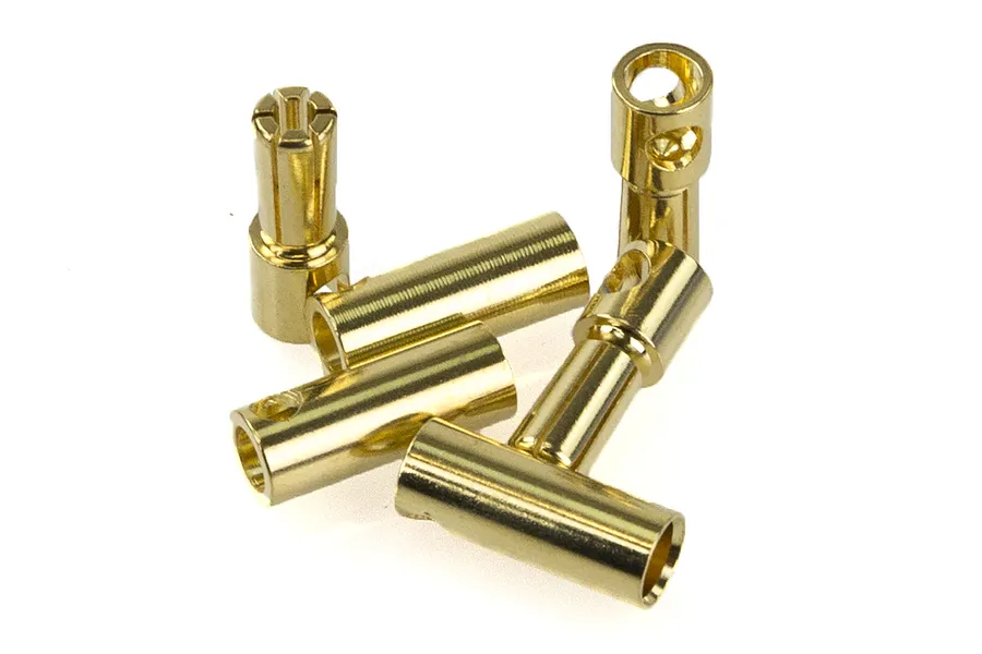 Hobbies Direct Pair 5.5mm Bullet Connectors 3Pcs image 34987