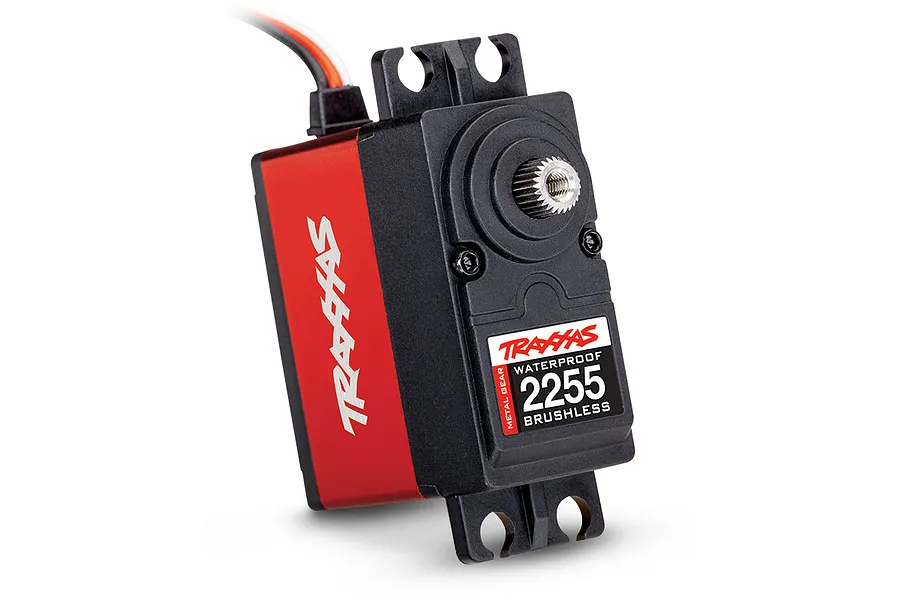 Traxxas High-Torque Metal Gear Waterproof Brushless Red Servo image 35038