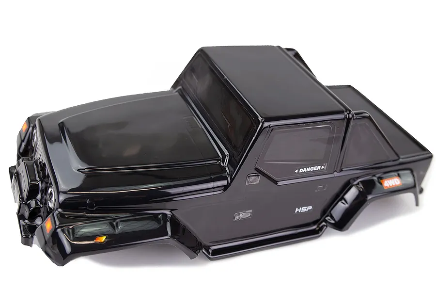 HSP 1/8 Truck Painted Black Body Shell image 35100