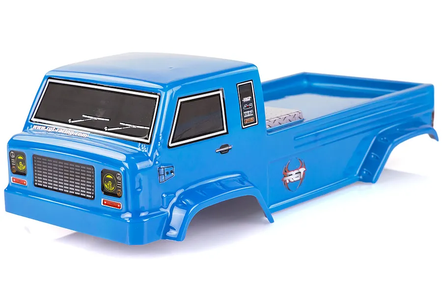 HSP 1/10 Off Road Recovery Truck Painted Blue Body Shell image 35189