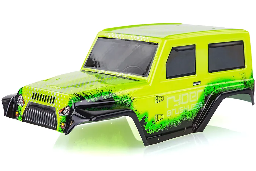 HSP 1/10 Ryder BL Truck Painted Yellow Body Shell image 35195