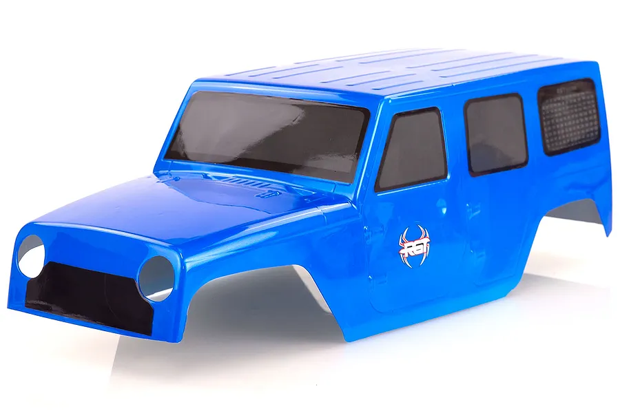 HSP 1/10 Off Road Crawler Painted Blue Body Shell image 35207