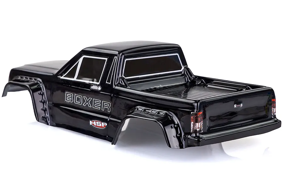 HSP 1/10 Boxer Off Road Crawler Painted Black Body Shell image 35210