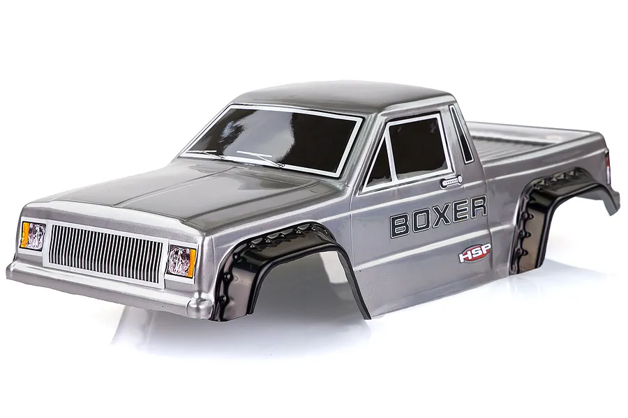 HSP 1/10 Boxer Off Road Crawler Painted Silver Body Shell image 35215