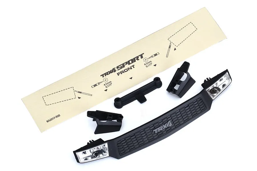 Traxxas TRX-4 Sport Front Grill w/ Headlight Housing image 35249